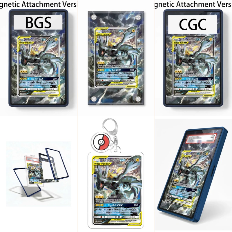 Display Case Acrylic - حافظة عرض فنية لبطاقات بوكيمون TCG