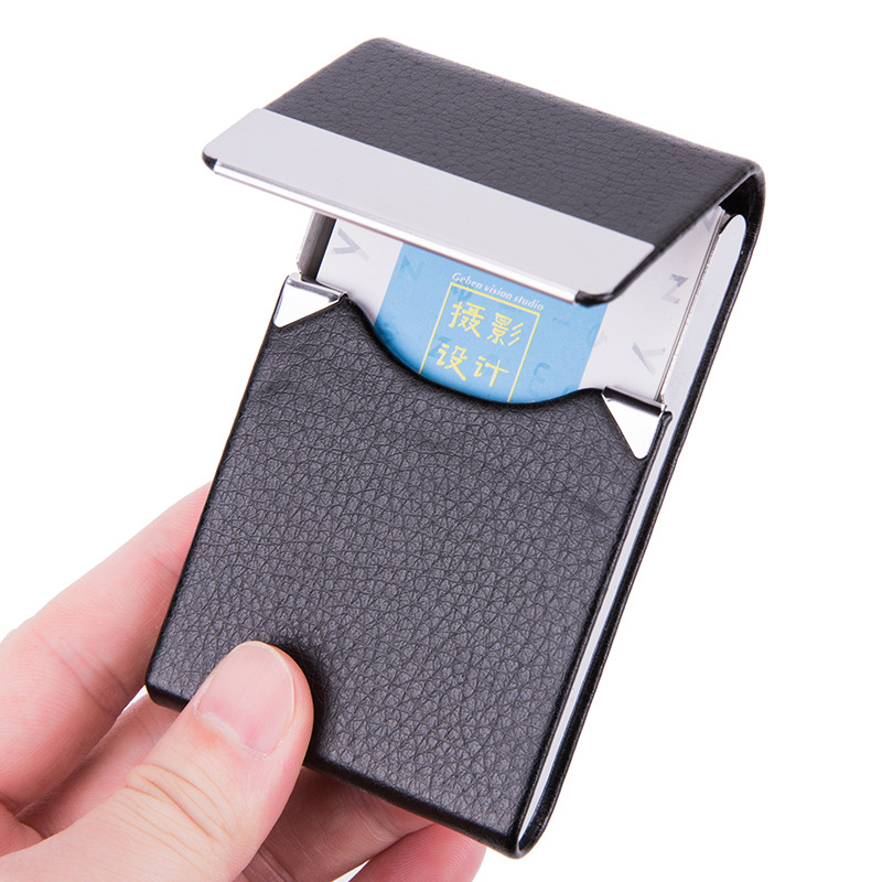 Card Top Loader - 1 قطعة حامل بطاقة الأعمال رجل