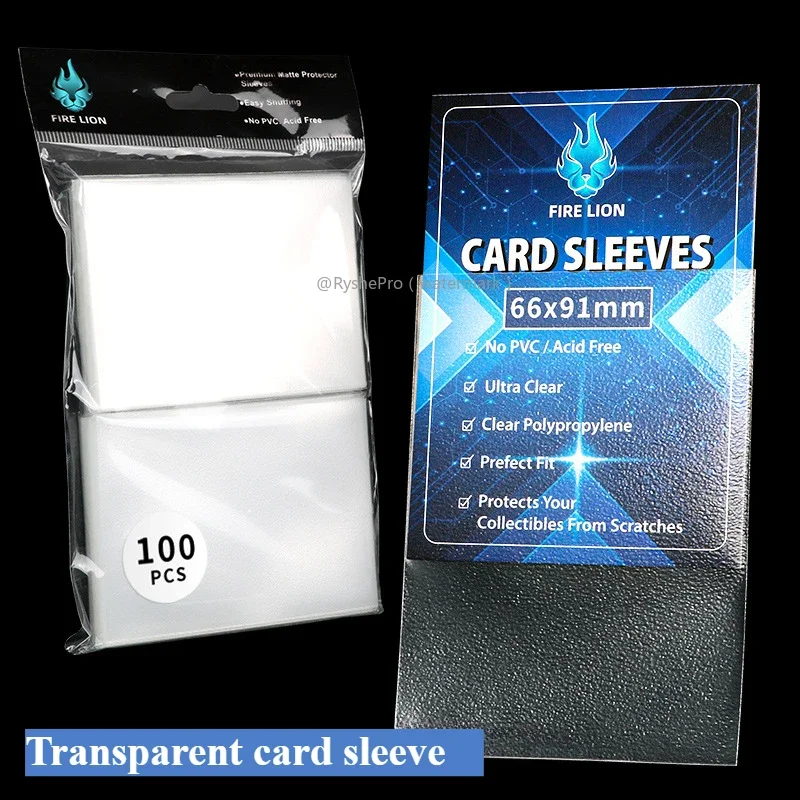 Card Penny Sleeve - أغلفة بطاقات تجارية ناعمة واقية مناسبة
