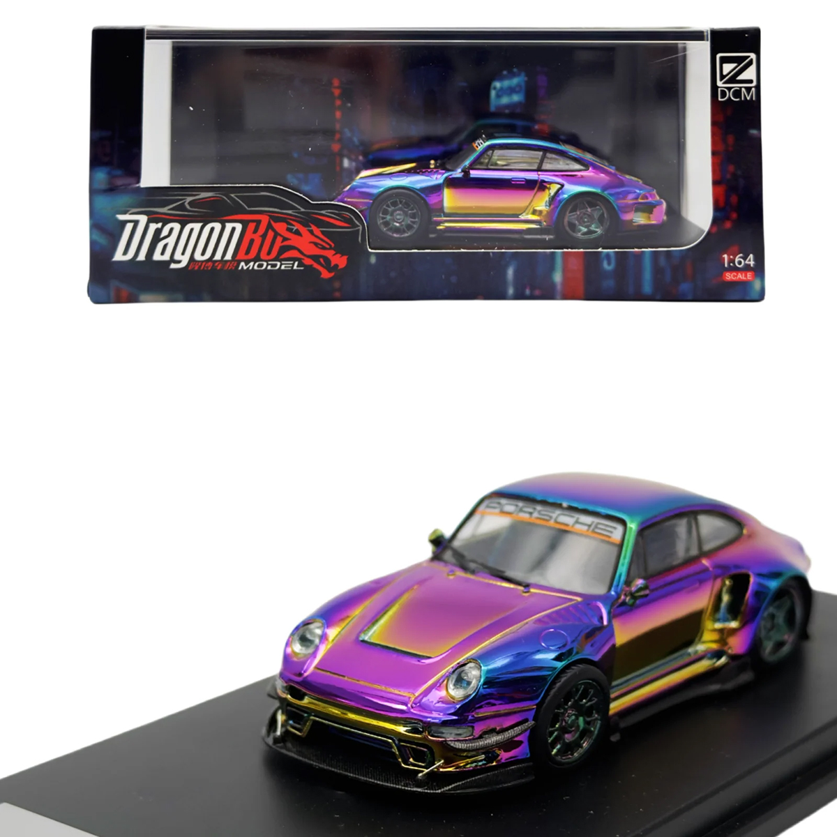 Die Cast Car 1 64 - DRAGONBO x DCM 1:64 نموذج سيارة