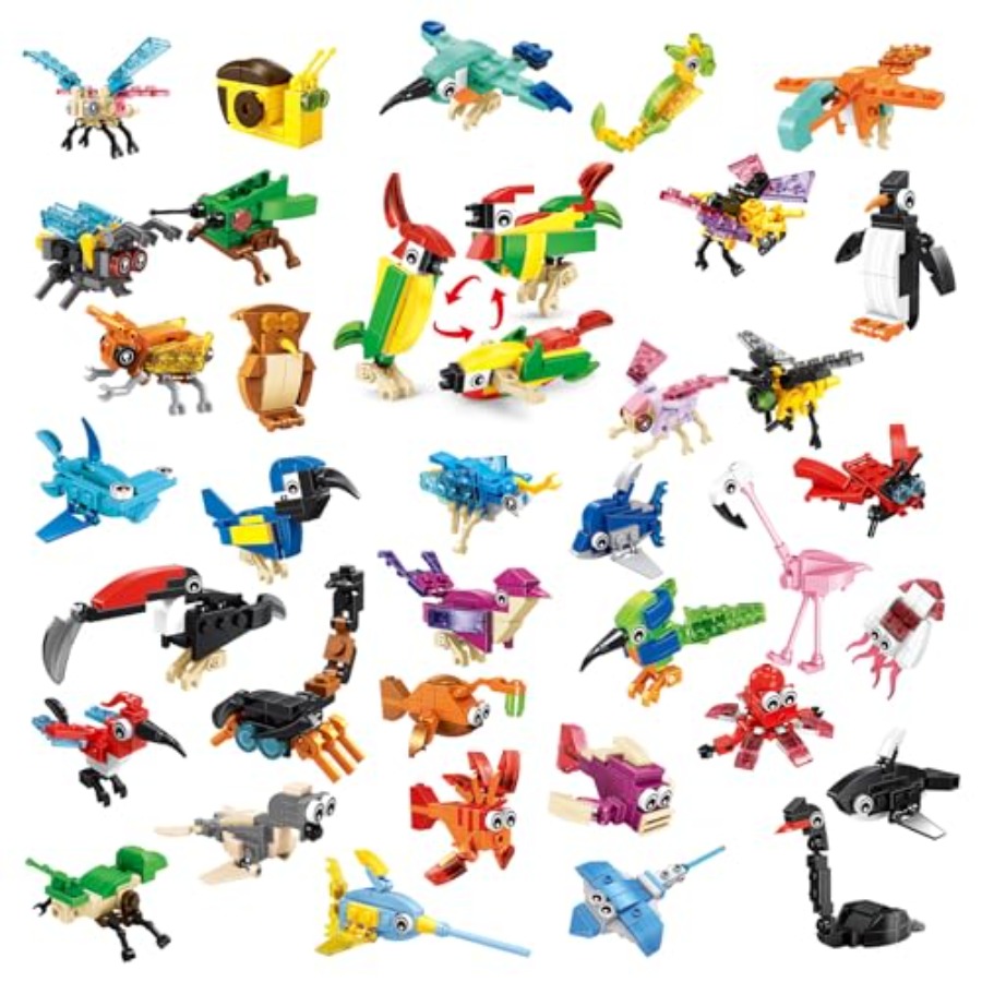 Building Block Mini - مجموعات مكعبات بناء صغيرة، هدايا للحفلات،
