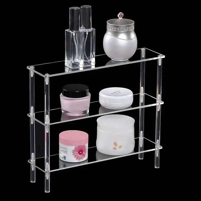 Pop Display Shelf - حامل عرض أكريليك عمودي، منظم لعطور