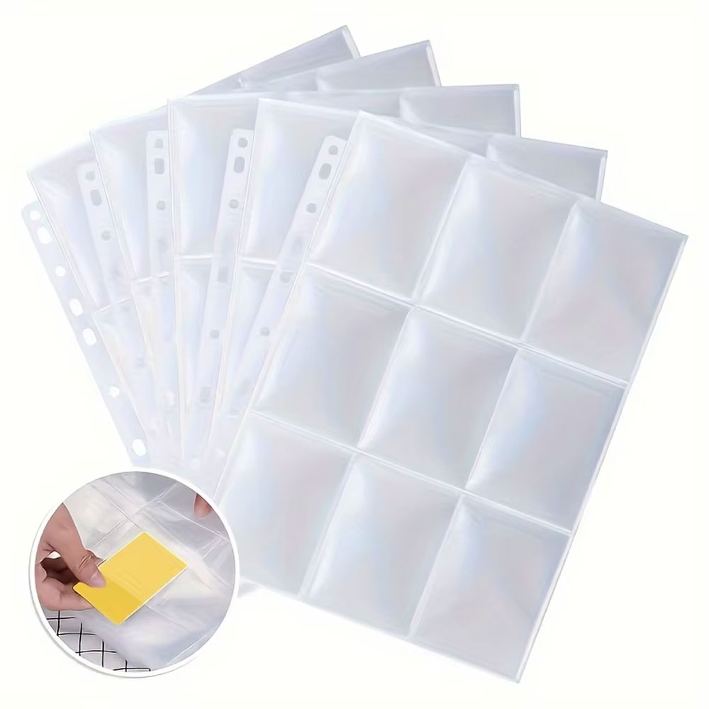 Card Penny Sleeve - 90 جيبًا لحفظ بطاقات التداول وحافظة