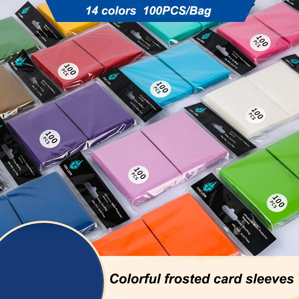 Card Penny Sleeve - 62x89 مللي متر 100 قطعة/المجموعة الصلبة