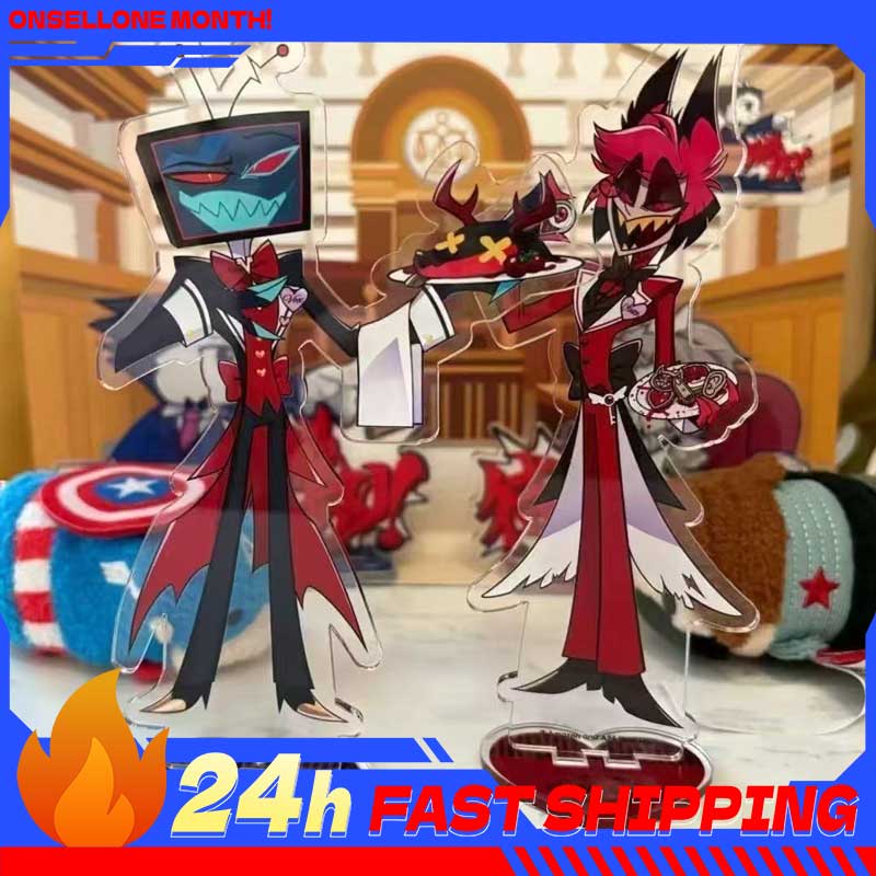 Figma Stand Set - 2 قطعة ملحقات أنيمي Hazbin Alastor