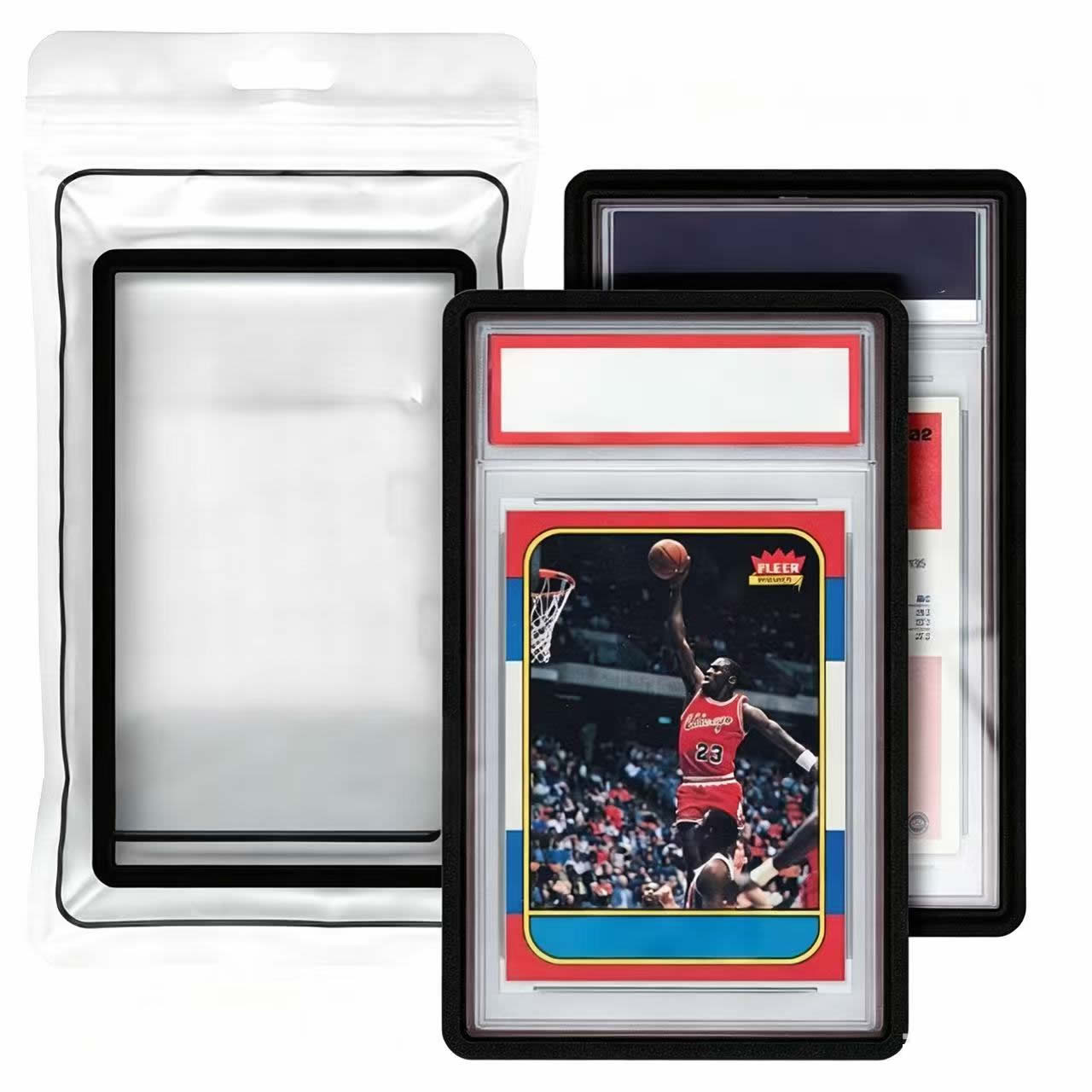 Graded Card Display - غطاء حماية من السيليكون لحافظة بطاقات