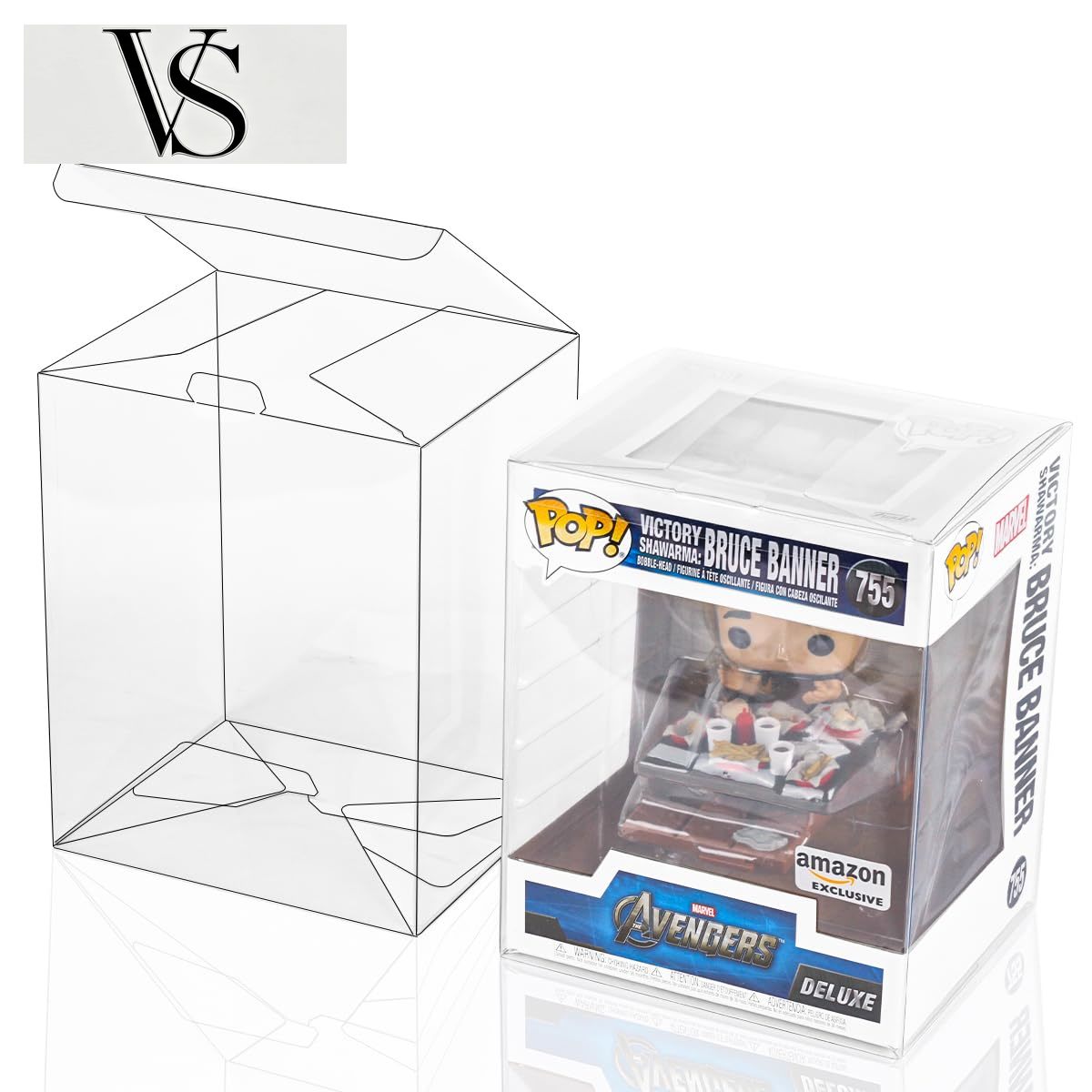 Funko Pop Protector - حافظة بلاستيكية شفافة مقاومة للخدوش بسماكة