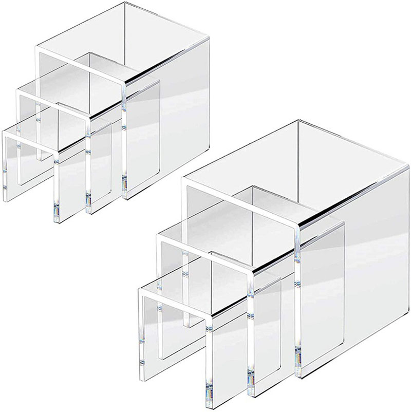 Display Risers Set - مجموعة من 6 قطع من حوامل