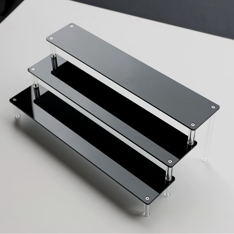 Pop Display Shelf - حامل رف عرض أكريليك أسود لمنظم