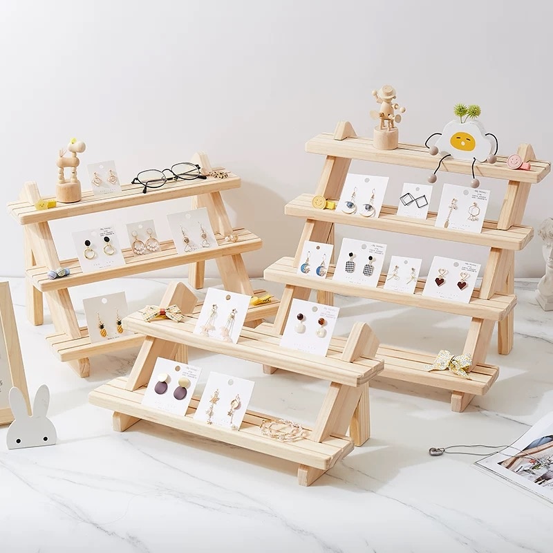 Display Risers Set - الأذن مربط حامل الناهض متعدد الطبقات