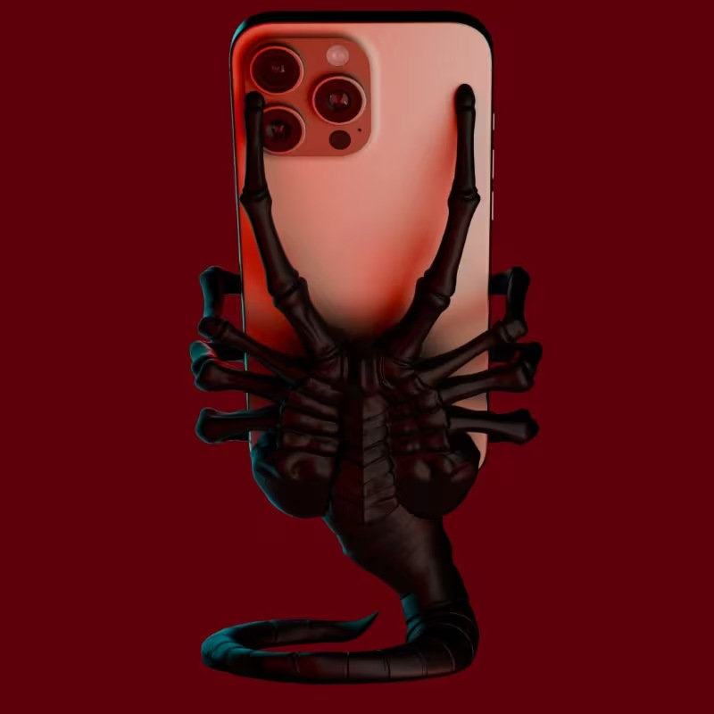 حامل هاتف إبداعي على شكل كائن  - مراجعة Action Figure Stand وسعره
