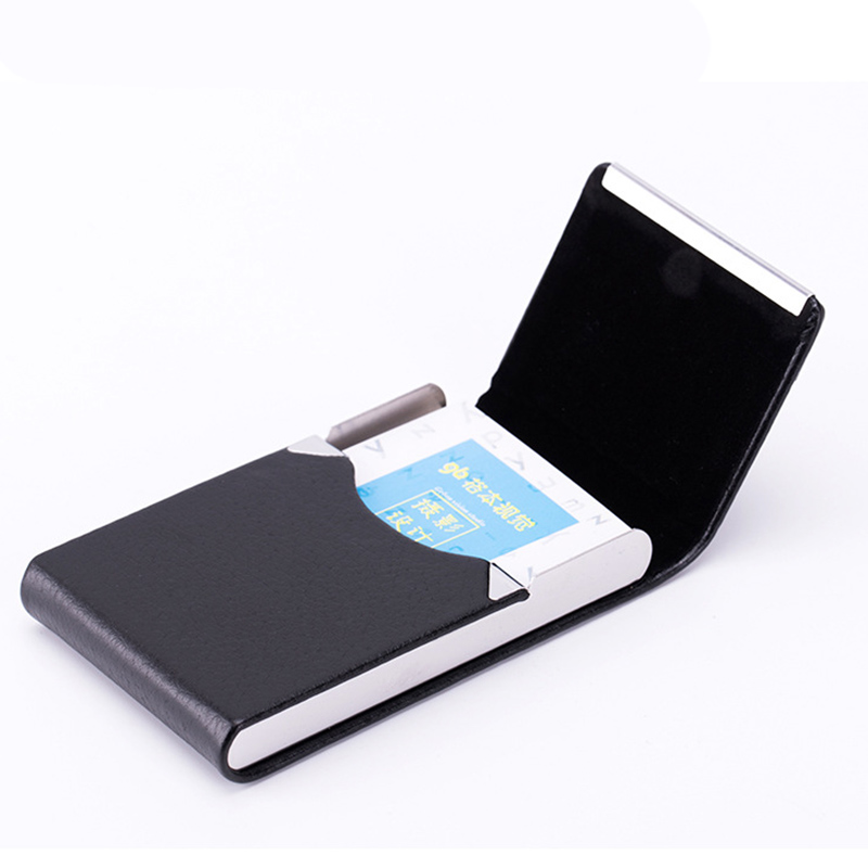 1 قطعة حامل بطاقة الأعمال رجل  - مراجعة Card Top Loader وسعره