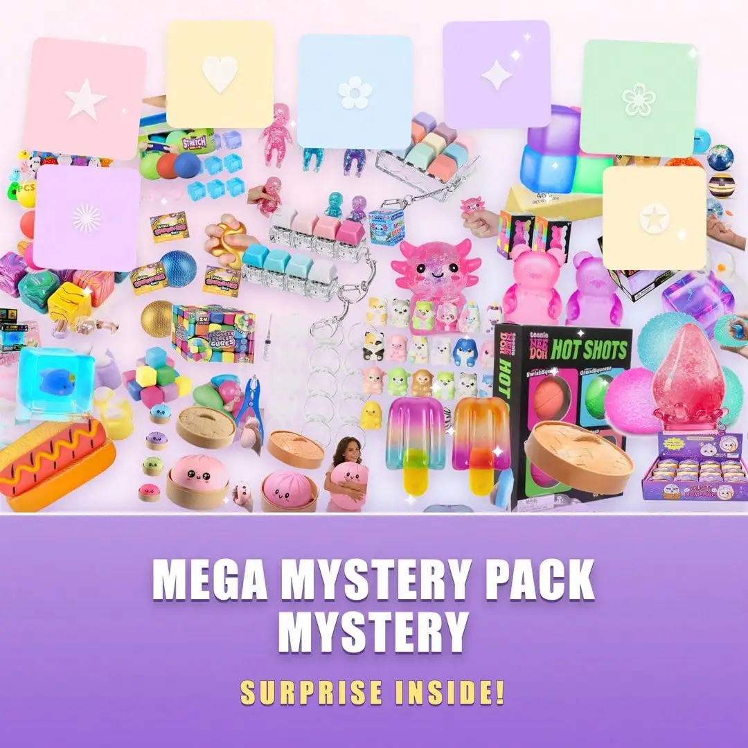 100 نموذج من ألعاب سكويشي سكوي - مراجعة Mystery Box Blind Bag وسعره