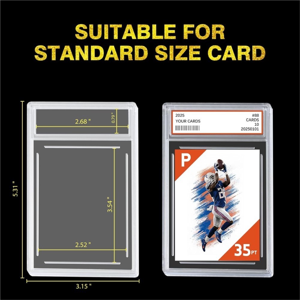 حافظات بطاقات أكريليك مدرجة مع - مراجعة Graded Card Display وسعره