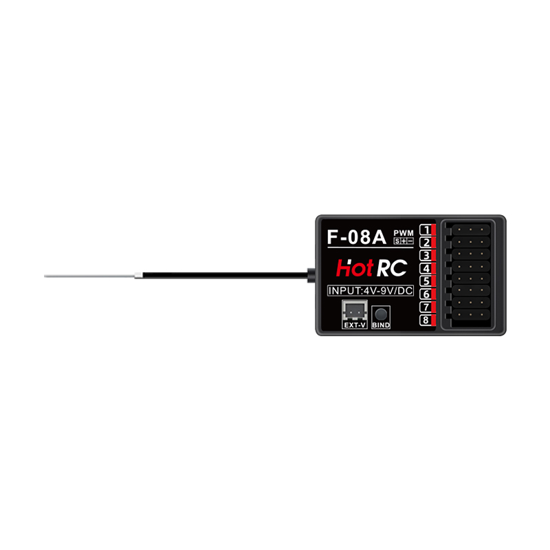 HOTRC RC نموذج أجزاء 8 قنوات و - مراجعة Model Airplane Plastic وسعره