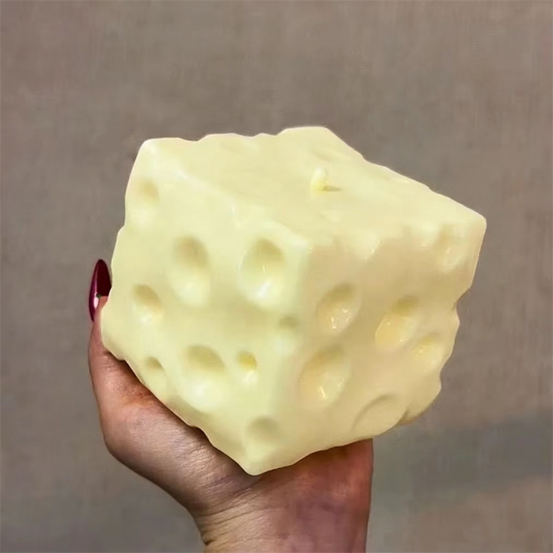 كرة ضغط جامبو على شكل مكعب جبن - مراجعة Fidget Cube Original وسعره