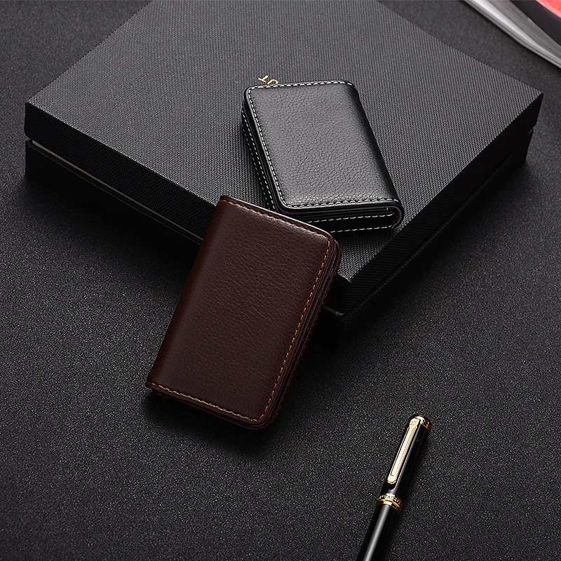 حافظة بطاقات عمل من الجلد الصن - مراجعة Card Top Loader وسعره