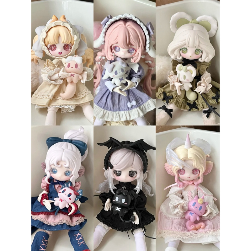 سلسلة قصة Luluelf 1/12 Bjd صند - مراجعة Mystery Box Blind Bag وسعره