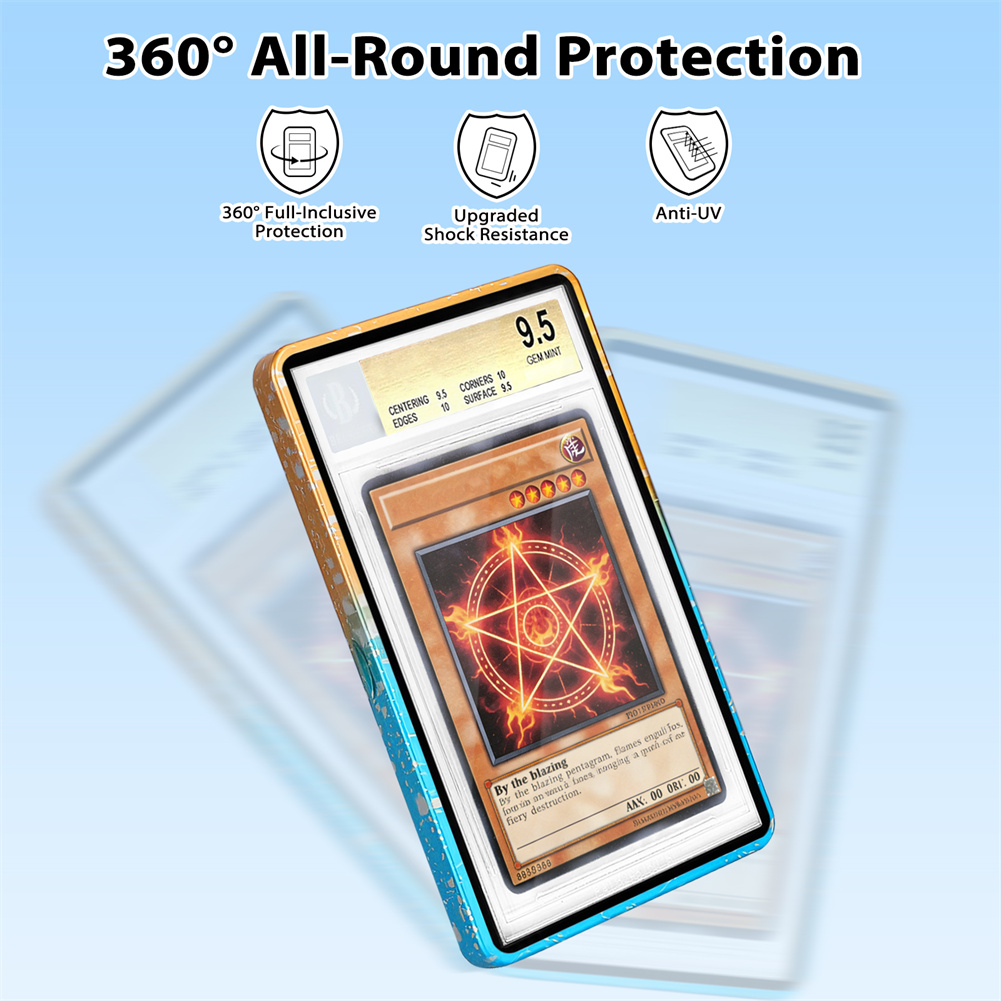 حافظة معدنية مقاومة للأشعة فوق - مراجعة Graded Card Display وسعره