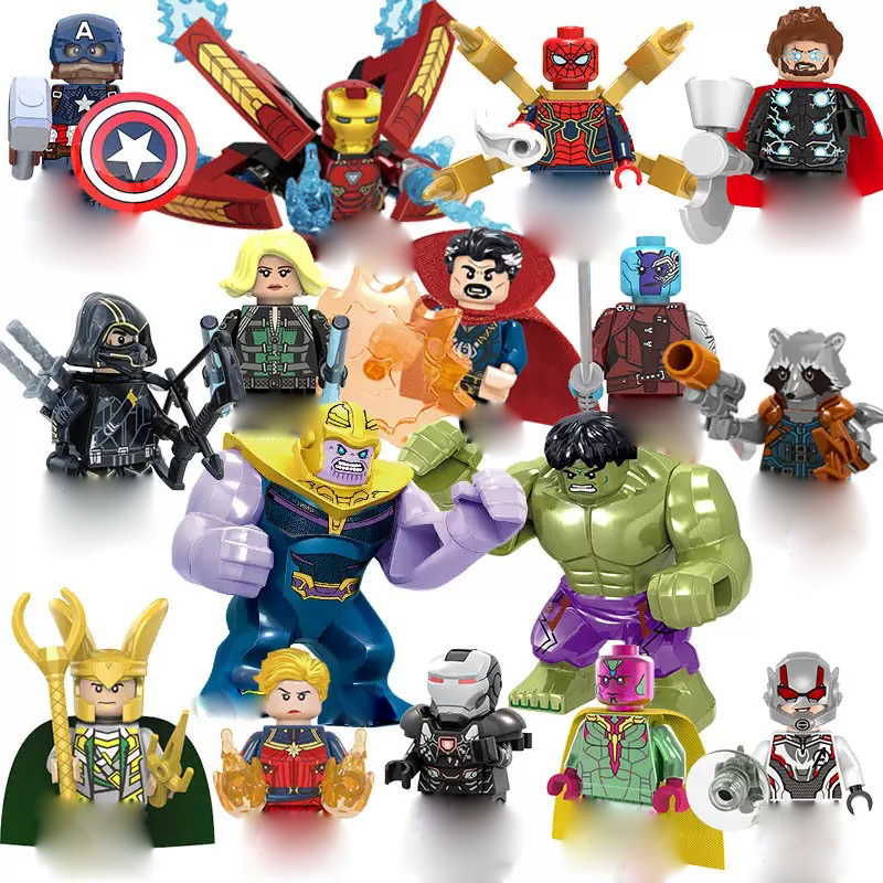 مكعبات بناء كرتونية عصرية بشخص - مراجعة Building Block Mini وسعره