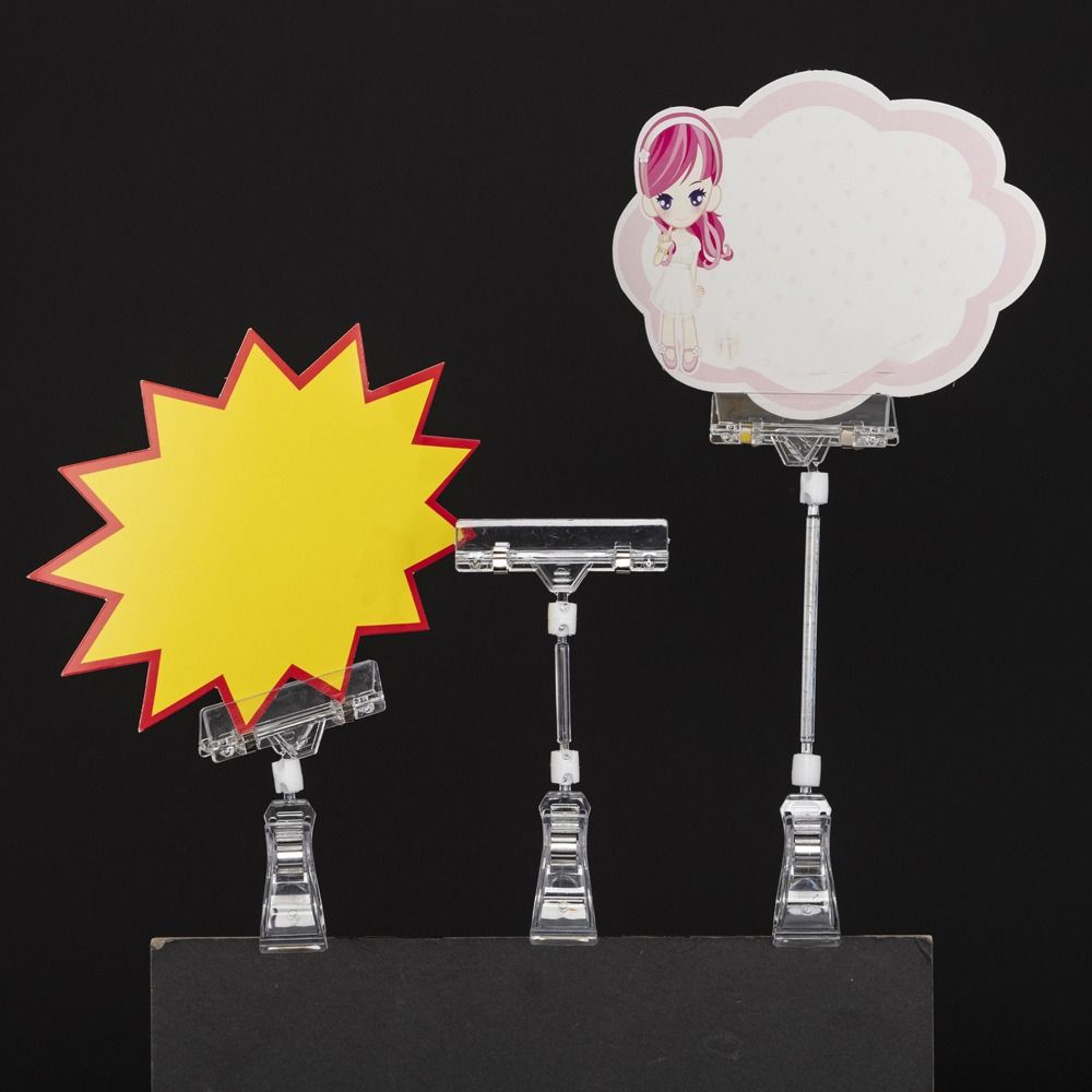 سطح مكتب مشبك صور شفاف ، حامل  - مراجعة Pop Display Shelf وسعره