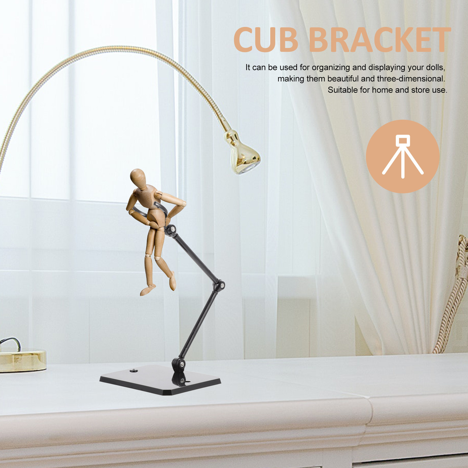 قطعتان من حامل تماثيل الأكشن م - مراجعة Action Figure Stand وسعره