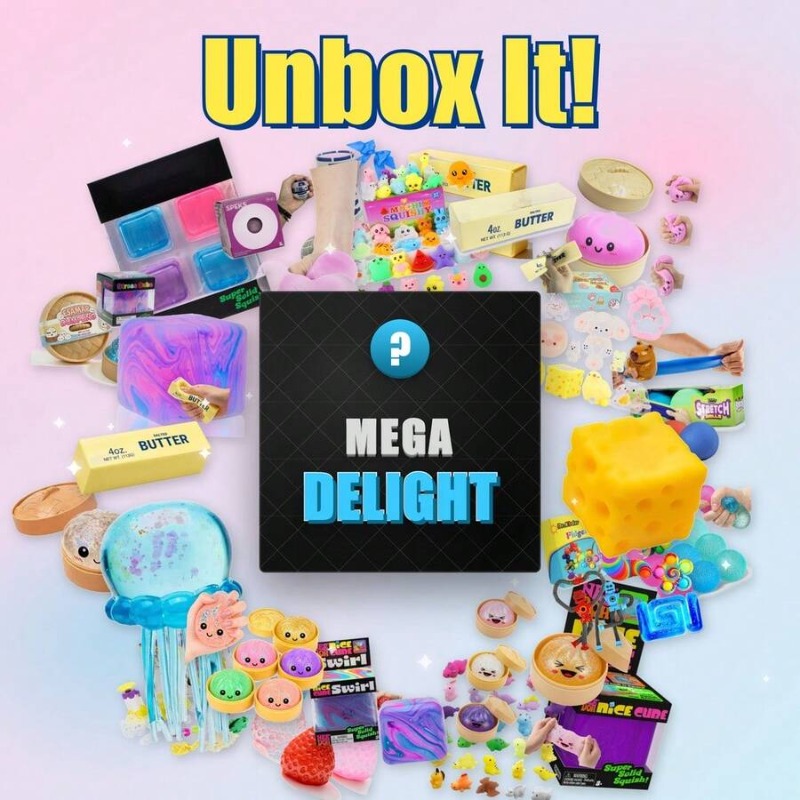 ألعاب فيدجيت لطيفة لتخفيف التو - مراجعة Mystery Box Blind Bag وسعره