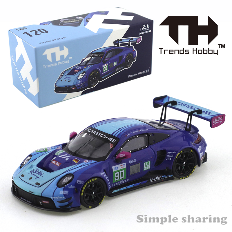 بورش 911 جي تي 3 آر-2025 ليمان - مراجعة Die Cast Car 1 64 وسعره