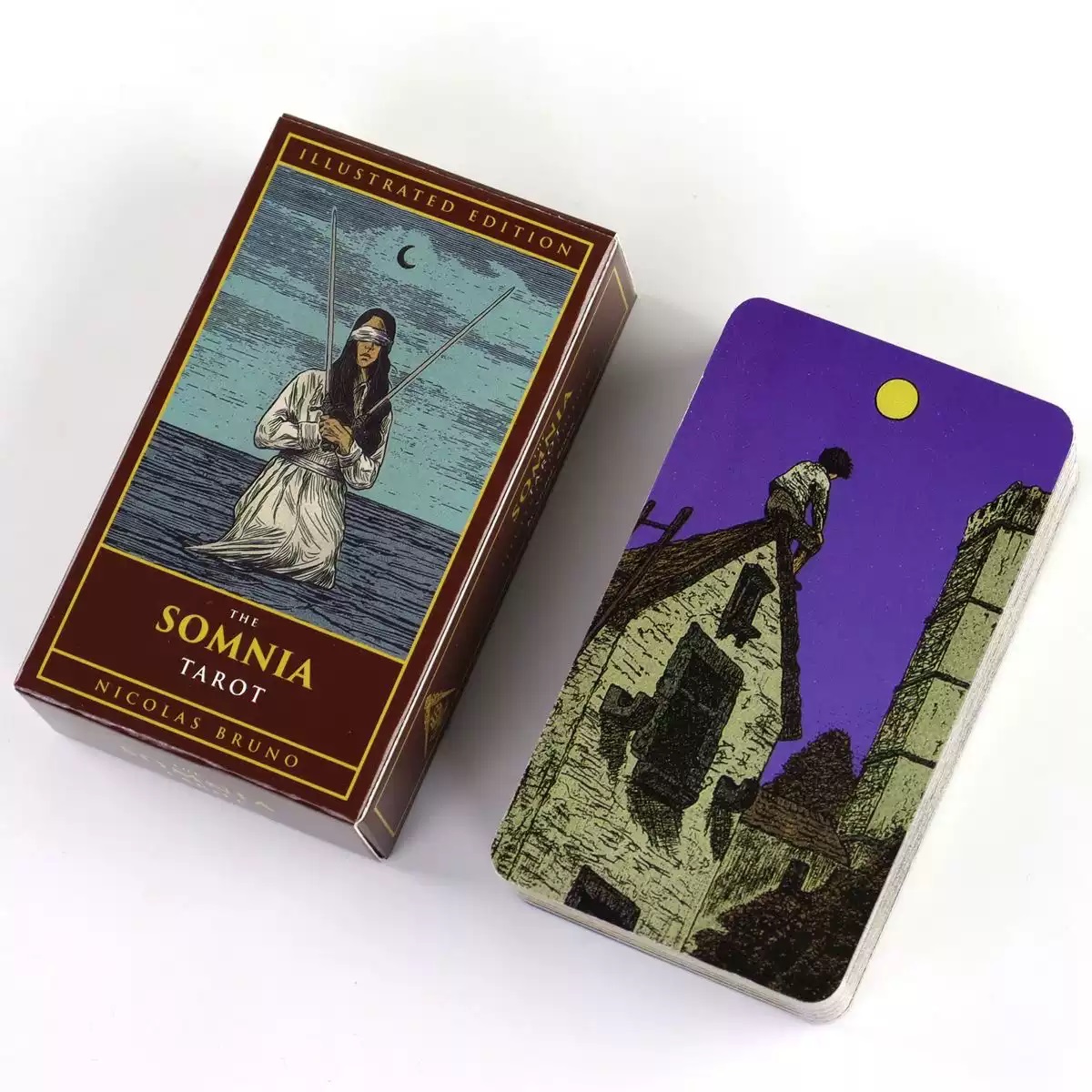بطاقات التارو العرافة سطح السف - مراجعة Graded Card Display وسعره