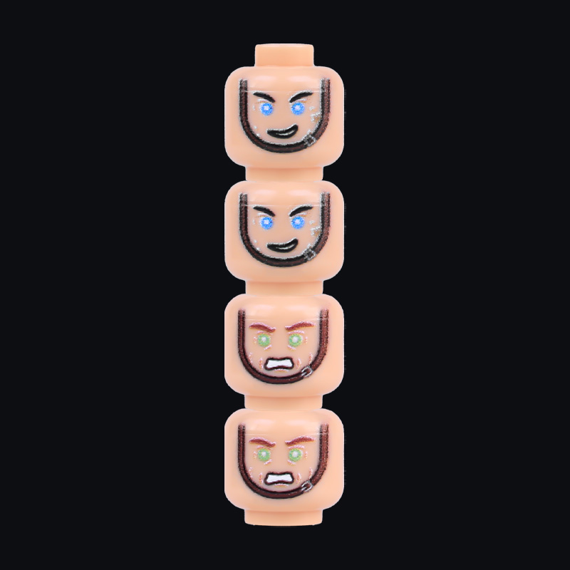 الجنود العسكريين الشكل إصابة ا - مراجعة Lego Minifigure Holder وسعره