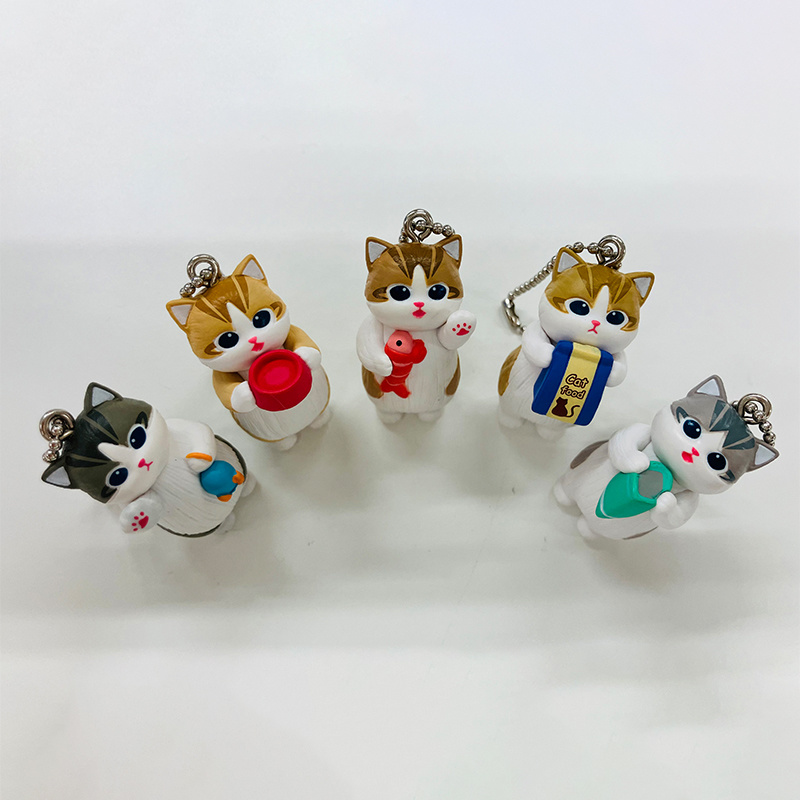 Mofusand Kawaii القط المفاتيح  - مراجعة Action Figure Stand وسعره