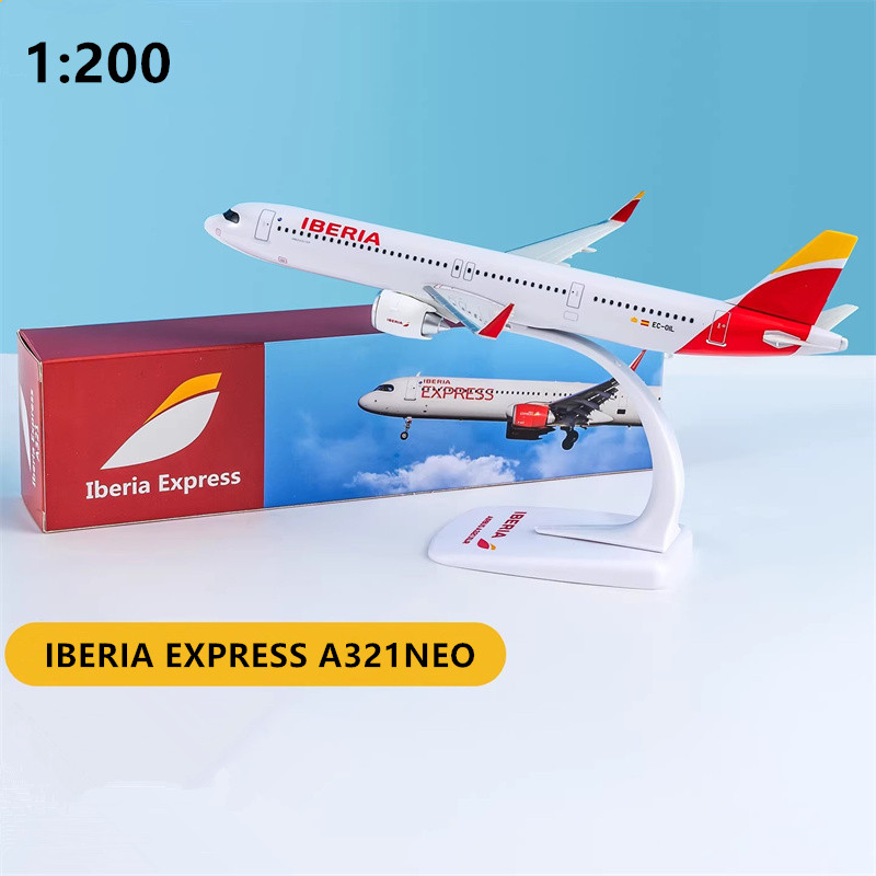 جديد 1:200 مقياس A321NEO اسبان - مراجعة Model Airplane Plastic وسعره