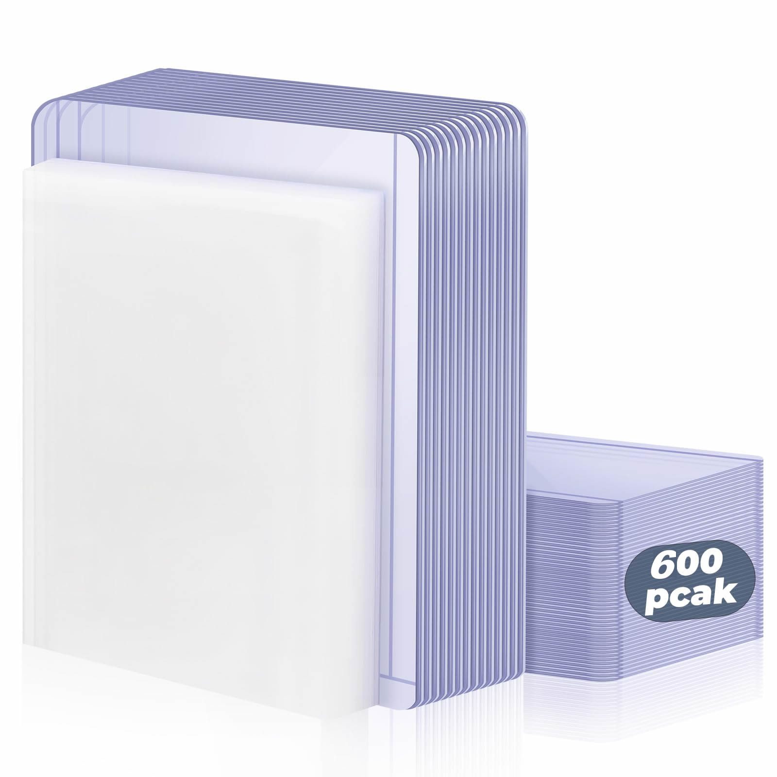 100-600 قطعة من أغلفة البطاقات - مراجعة Card Penny Sleeve وسعره