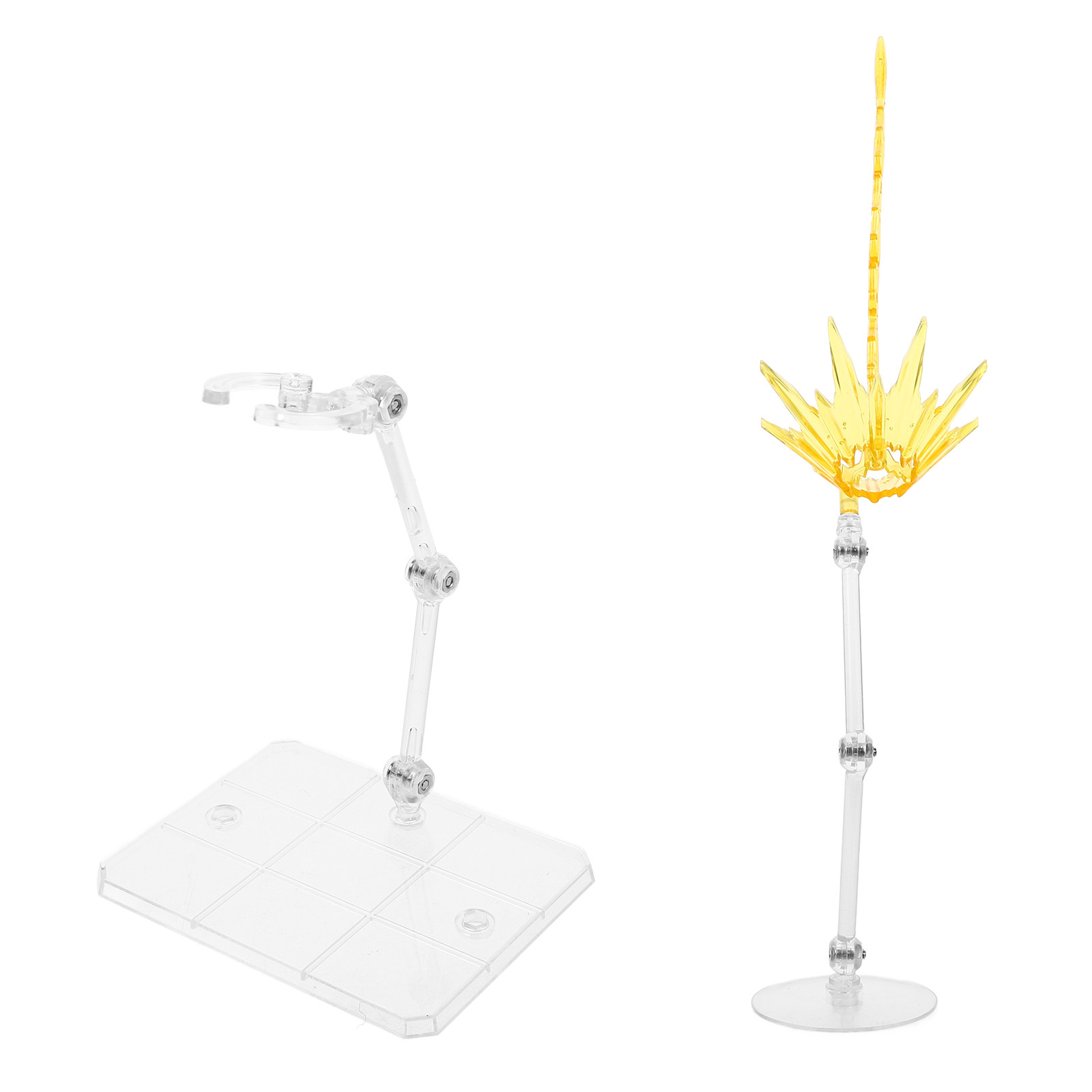 قطعتان من قاعدة عرض شخصيات الأ - مراجعة Action Figure Stand وسعره