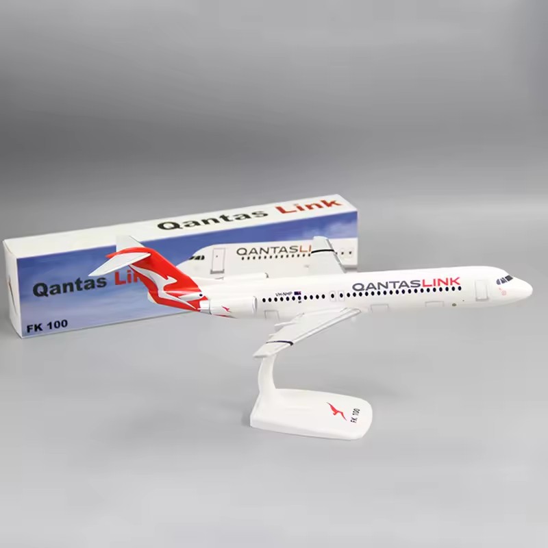 نموذج طائرة فوكر FK-100 لخطوط  - مراجعة Model Airplane Plastic وسعره