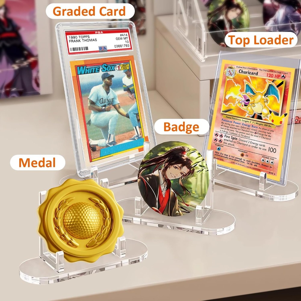 حوامل عرض بطاقات التداول من ال - مراجعة Graded Card Display وسعره